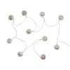 LED-Lichterkette Metallball 10 Lichter Mit USB-Batteriefach ORIENTAL LIGHTS In Silber 1 LED-Lichterkette Metallball 10 Lichter Mit USB-Batteriefach ORIENTAL LIGHTS In Silber -Butlers Geschäft butlers led lichterkette metallball 10 lichter mit usb batteriefach oriental lights in silber