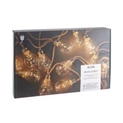 LED Lichterkette Mit Naturseil 15 Lichter Und Stecker BULB LIGHTS In Natur -Butlers Geschäft butlers led lichterkette mit naturseil 15 lichter und stecker bulb lights in natur 3