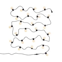 Lichterkette 24 Lichter Outdoor Länge 11m SUNSET In Schwarz-Weiß -Butlers Geschäft butlers lichterkette 24 lichter outdoor lange 11m sunset in schwarz weiss 2