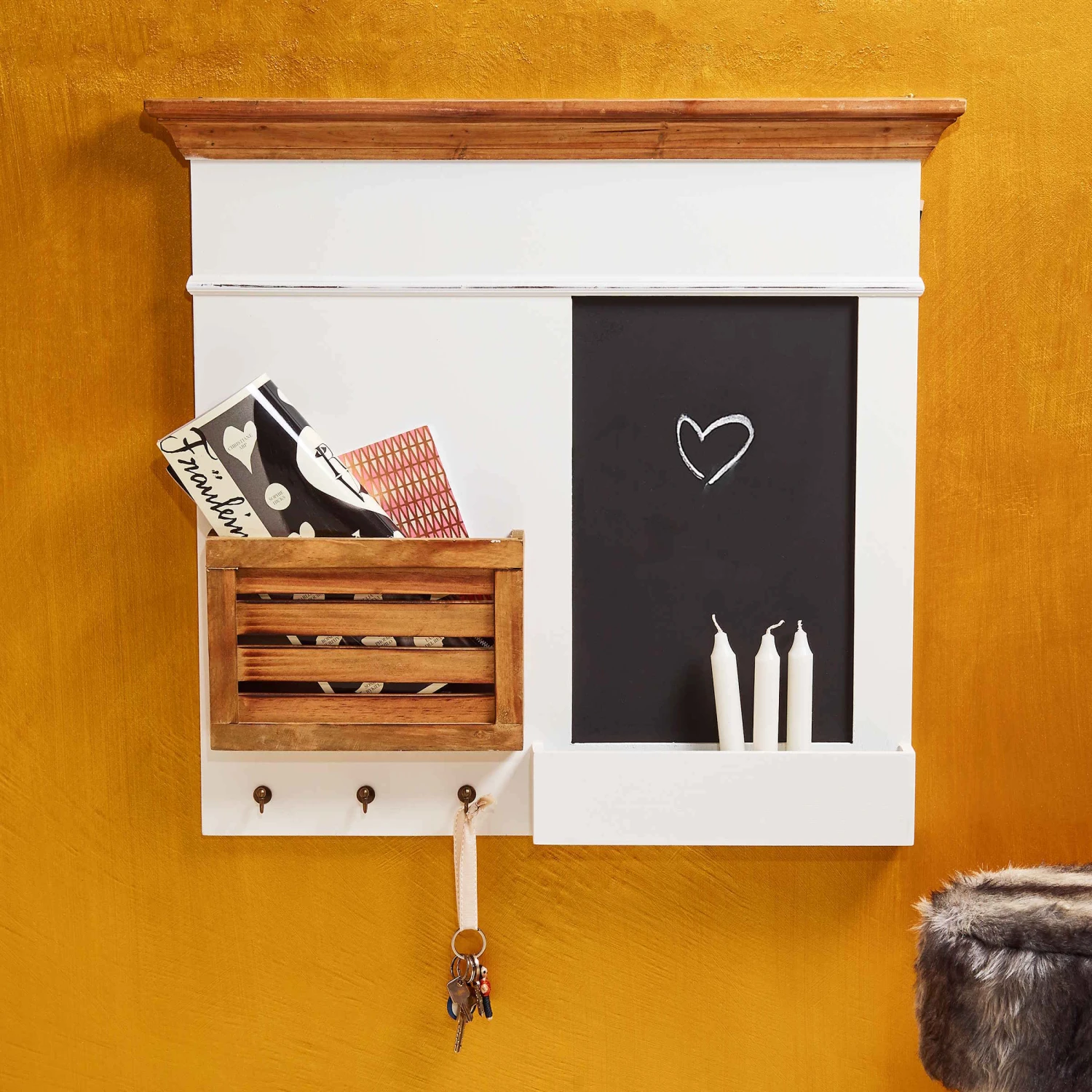 Memoboard CAMPAGNE in Weiß Memoboard CAMPAGNE In Weiß -Butlers Geschäft butlers memoboard campagne in weiss 3