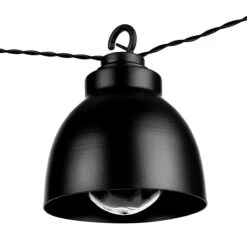 Metall-Lampenkette Mit Stecker WAREHOUSE In Schwarz 5 Metall-Lampenkette Mit Stecker WAREHOUSE In Schwarz -Butlers Geschäft butlers metall lampenkette mit stecker warehouse in schwarz 3