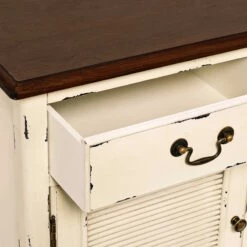 Nachttisch CABOTT COVE In Creme-Braun -Butlers Geschäft butlers nachttisch cabott cove in creme braun 9