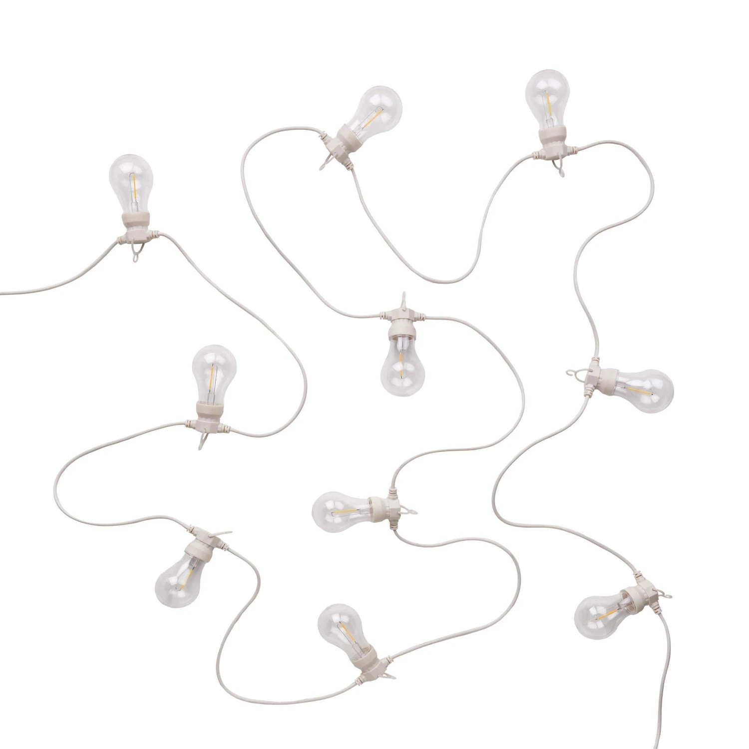Outdoor-Lichterkette mit 10 Glühbirnen und Stecker BULB LIGHTS in Creme Outdoor-Lichterkette Mit 10 Glühbirnen Und Stecker BULB LIGHTS In Creme -Butlers Geschäft butlers outdoor lichterkette mit 10 gluhbirnen und stecker bulb lights in creme 1