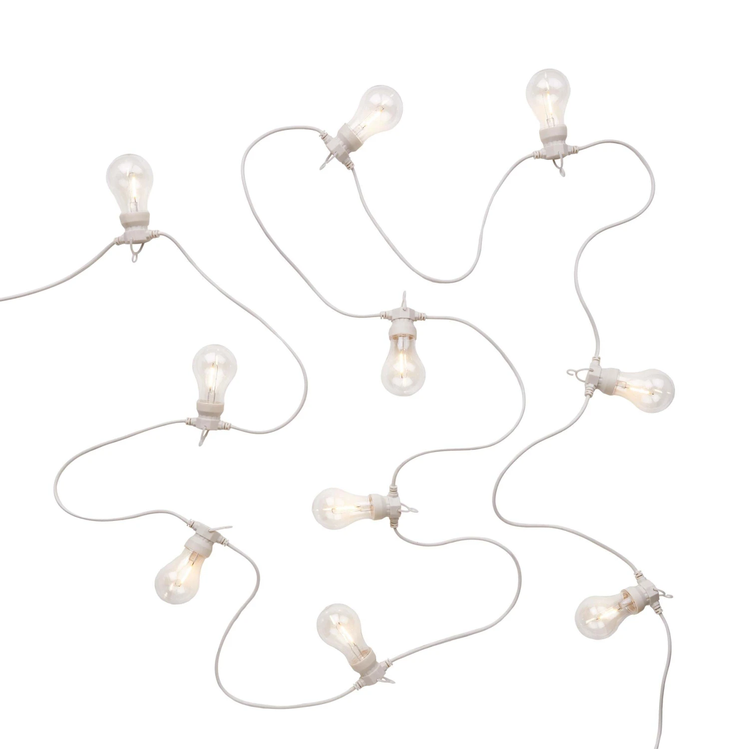 Outdoor-Lichterkette mit 10 Glühbirnen und Stecker BULB LIGHTS in Creme Outdoor-Lichterkette Mit 10 Glühbirnen Und Stecker BULB LIGHTS In Creme -Butlers Geschäft butlers outdoor lichterkette mit 10 gluhbirnen und stecker bulb lights in creme 2
