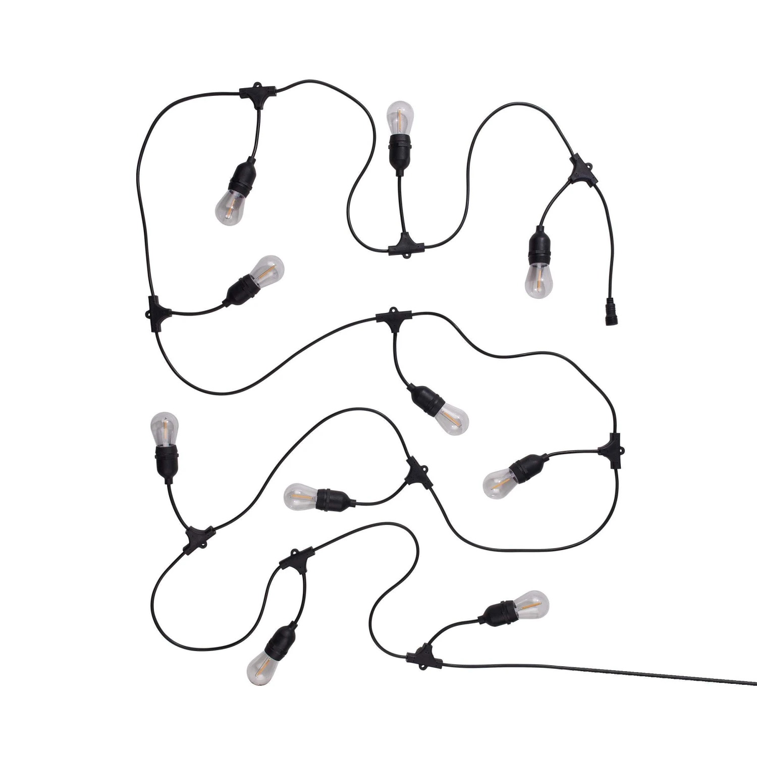 Outdoor-Lichterkette mit 10 Glühbirnen und Stecker BULB LIGHTS in Schwarz Outdoor-Lichterkette Mit 10 Glühbirnen Und Stecker BULB LIGHTS In Schwarz -Butlers Geschäft butlers outdoor lichterkette mit 10 gluhbirnen und stecker bulb lights in schwarz 1