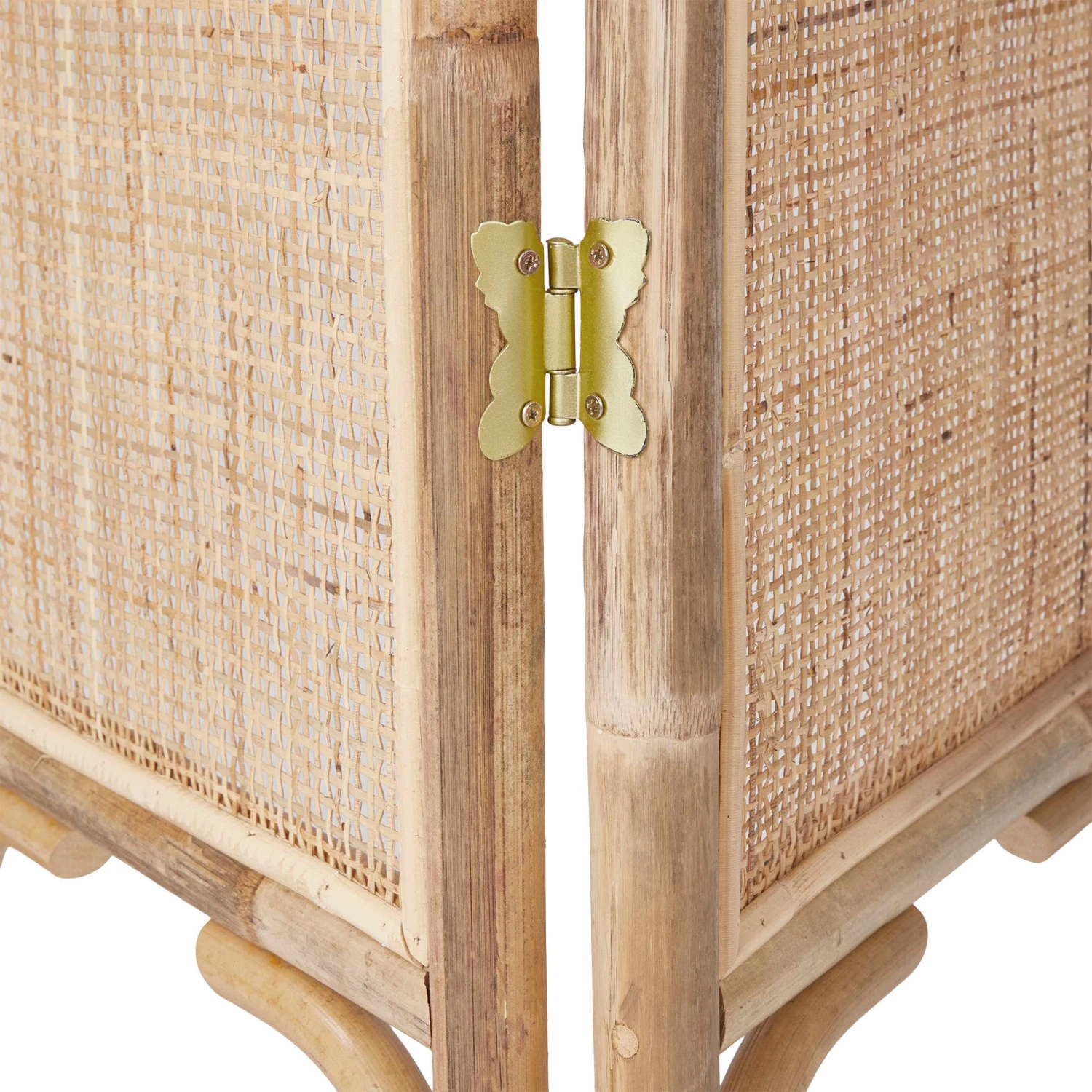 Paravent aus Rattan L 120 x H 180cm BOHO LOUNGE in Natur Paravent Aus Rattan L 120 X H 180cm BOHO LOUNGE In Natur -Butlers Geschäft butlers paravent aus rattan l 120 x h 180cm boho lounge in natur 9