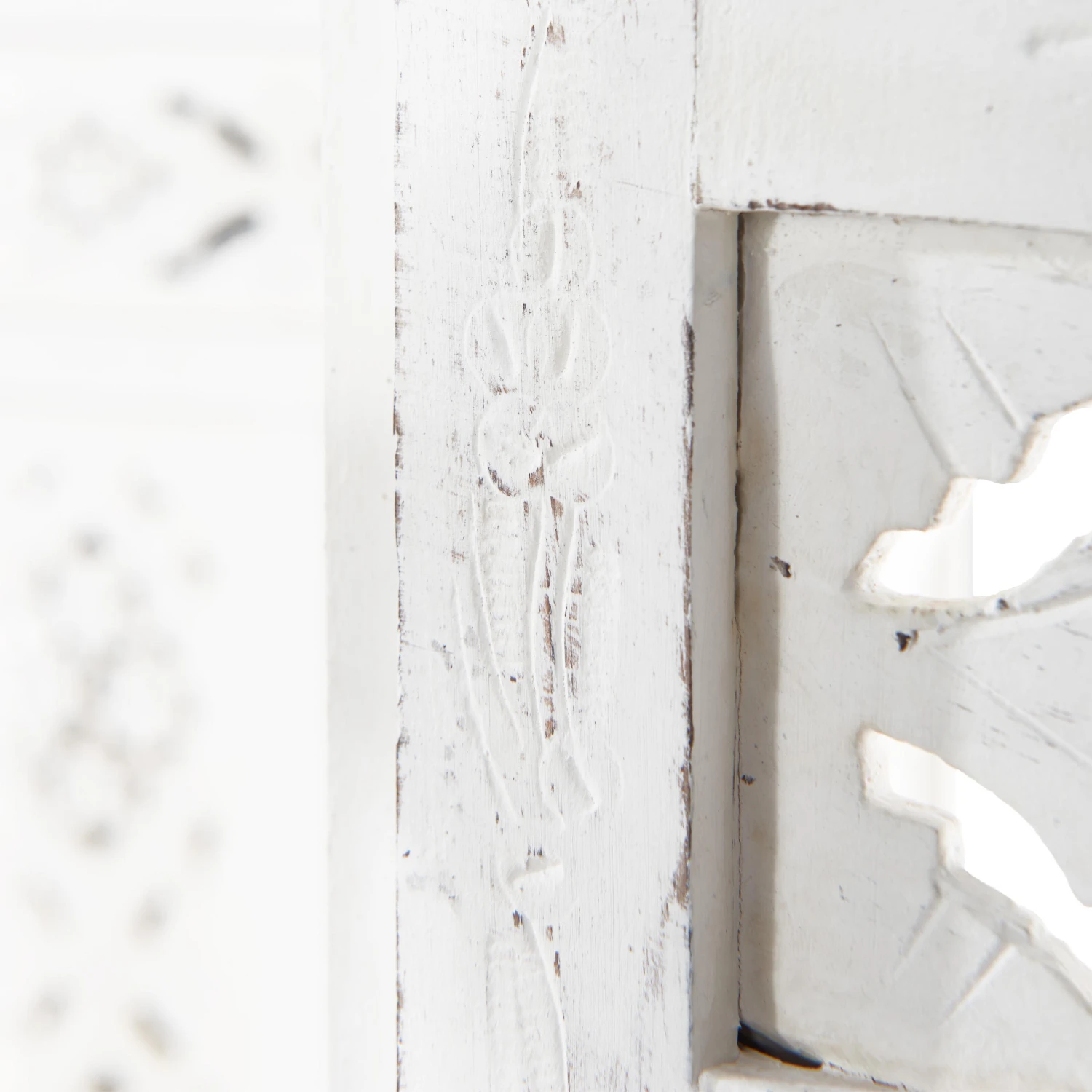 Paravent, geschnitzt B 180 x H 176cm ESTELLA in Weiß Paravent, Geschnitzt B 180 X H 176cm ESTELLA In Weiß -Butlers Geschäft butlers paravent geschnitzt b 180 x h 176cm estella in weiss 6