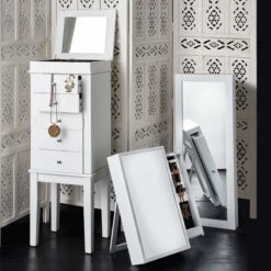 Paravent, Geschnitzt B 180 X H 176cm ESTELLA In Weiß 11 Paravent, Geschnitzt B 180 X H 176cm ESTELLA In Weiß -Butlers Geschäft butlers paravent geschnitzt b 180 x h 176cm estella in weiss 9