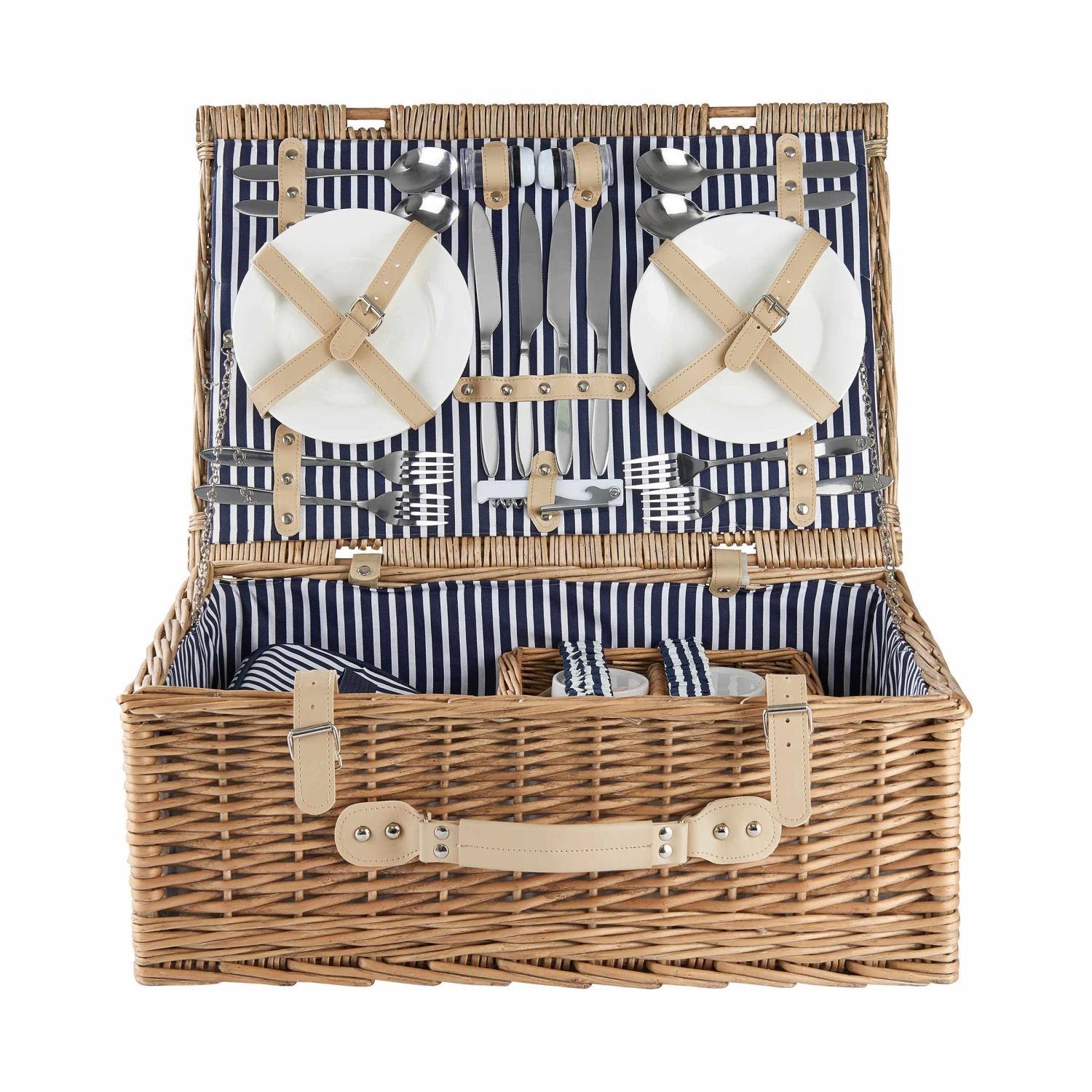 Picknickkorb für 4 Personen B 55 x T 37cm A DAY IN THE PARK in Natur Picknickkorb Für 4 Personen B 55 X T 37cm A DAY IN THE PARK In Natur -Butlers Geschäft butlers picknickkorb fur 4 personen b 55 x t 37cm a day in the park in natur 3