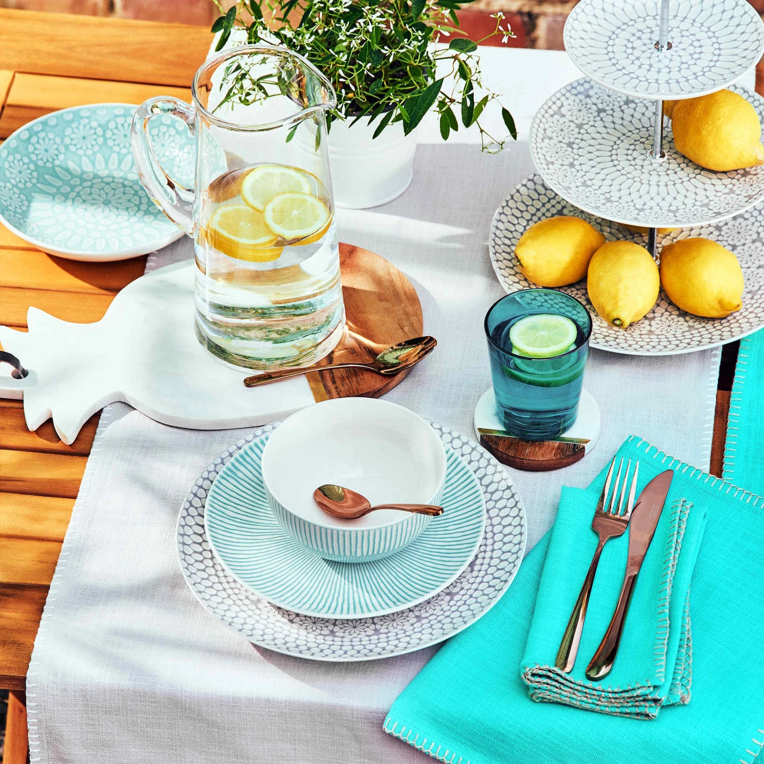 Platzset 35x47 cm FINCA in Grau Platzset 35x47 Cm FINCA In Grau -Butlers Geschäft butlers platzset 35x47 cm finca in grau 2