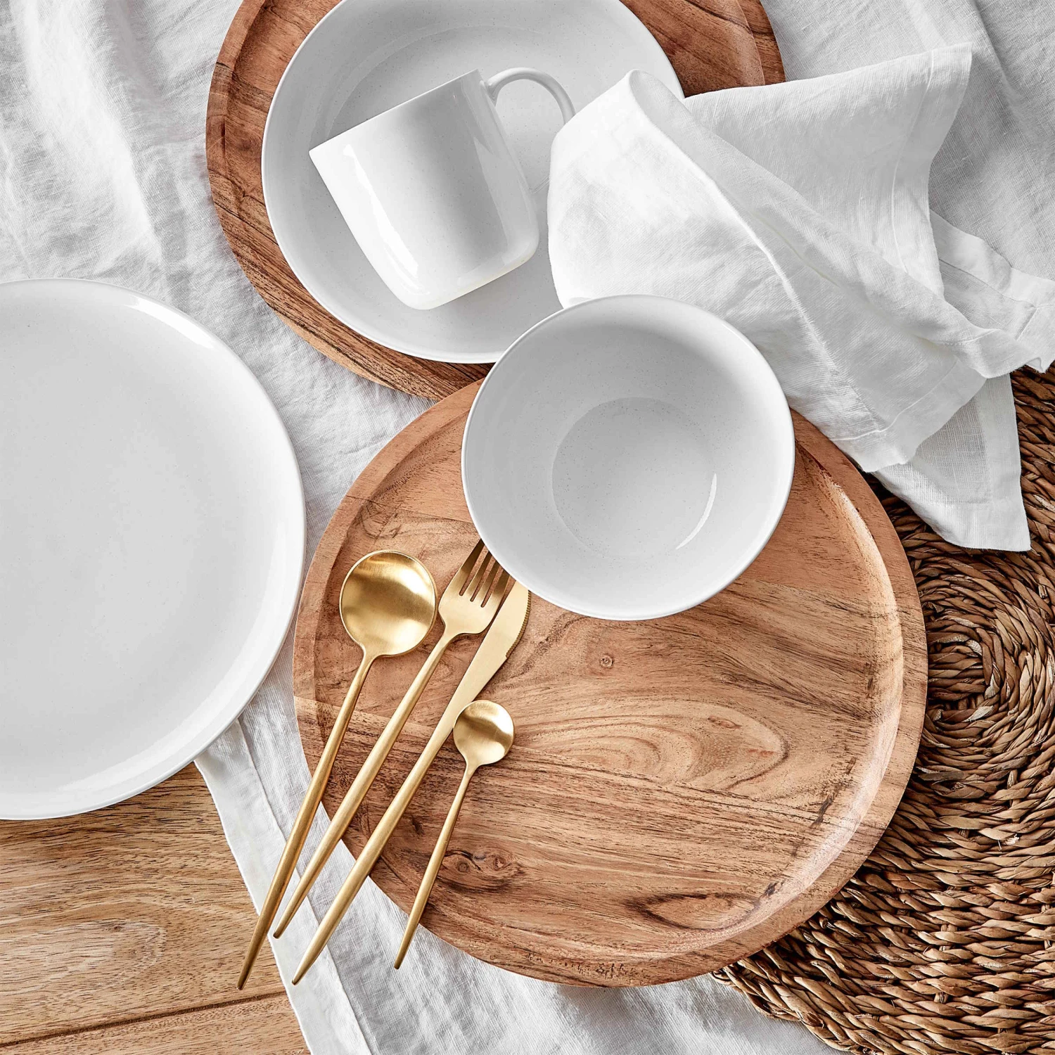 Platzteller Ø30cm ACACIA in Braun Platzteller Ø30cm ACACIA In Braun -Butlers Geschäft butlers platzteller o30cm acacia in braun 1