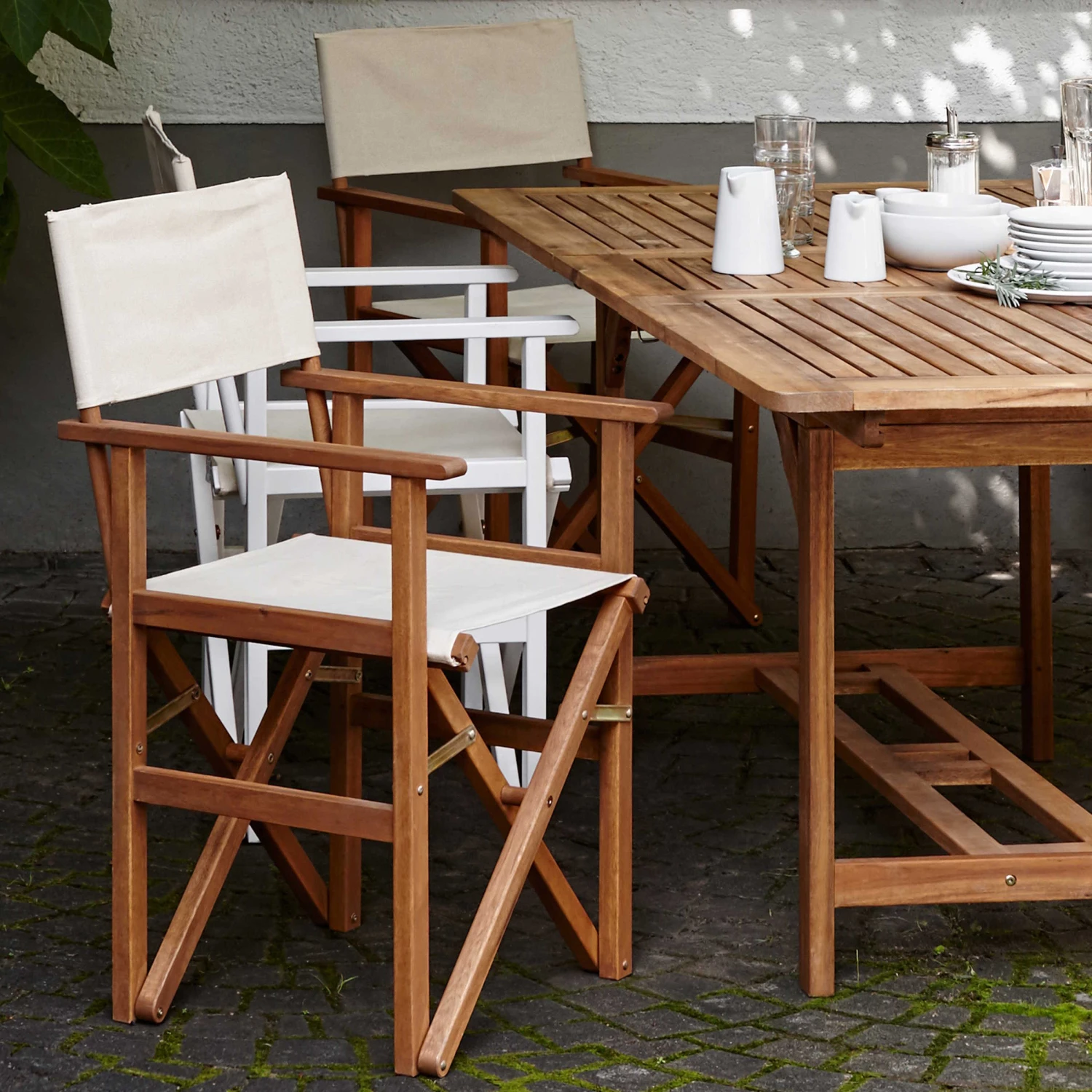 Regiestuhl HOLLYWOOD in Creme Regiestuhl HOLLYWOOD In Creme -Butlers Geschäft butlers regiestuhl hollywood in creme 1