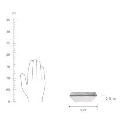 Schale Eckig 50ml DIM SUM In Schwarz-Weiß -Butlers Geschäft butlers schale eckig 50ml dim sum in schwarz weiss 3