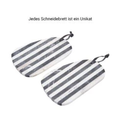 Schneidebrett Organisch Marmor L 30 X B 20cm MARBLE In Schwarz-Weiß -Butlers Geschäft butlers schneidebrett organisch marmor l 30 x b 20cm marble in schwarz weiss 4