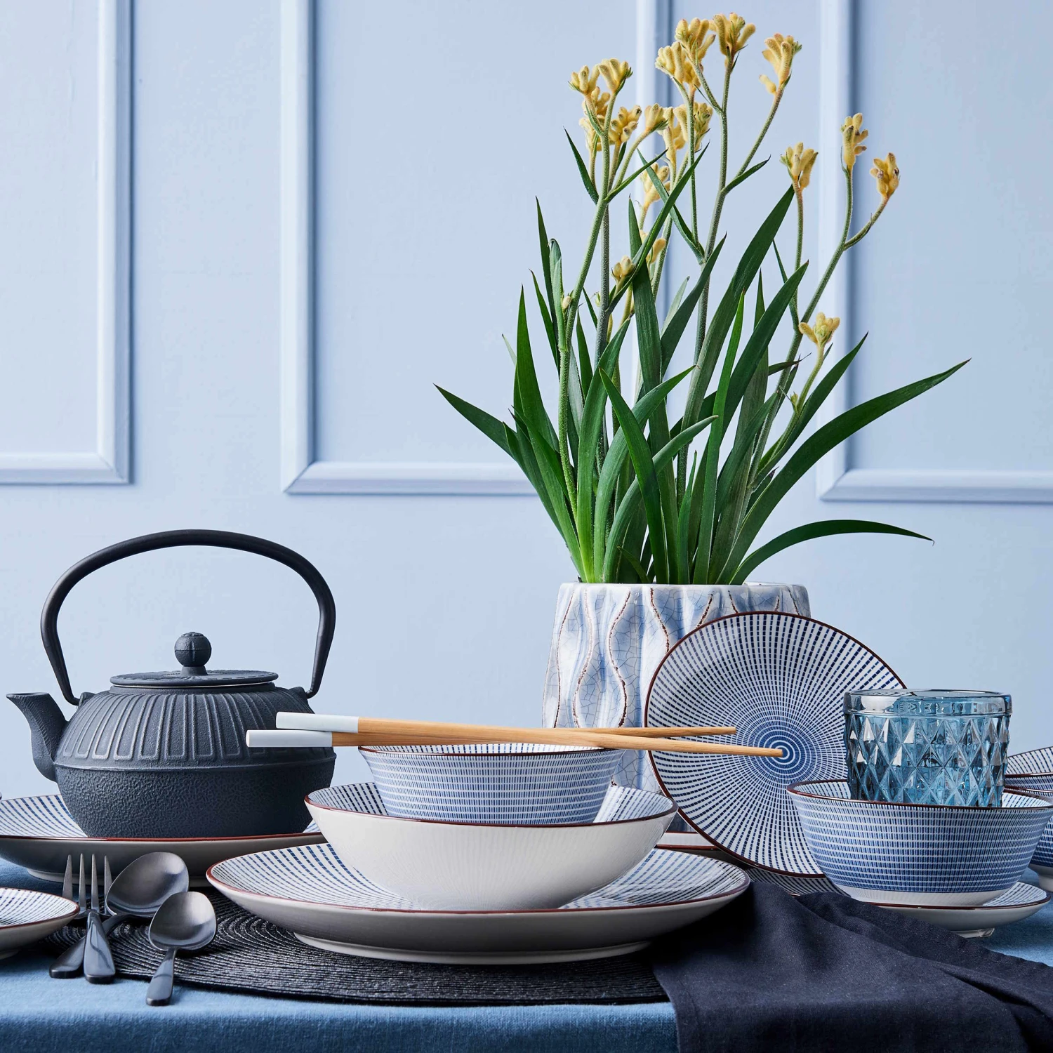 Servierschale 420ml DIM SUM in Blau-Weiß Servierschale 420ml DIM SUM In Blau-Weiß -Butlers Geschäft butlers servierschale 420ml dim sum in blau weiss 5