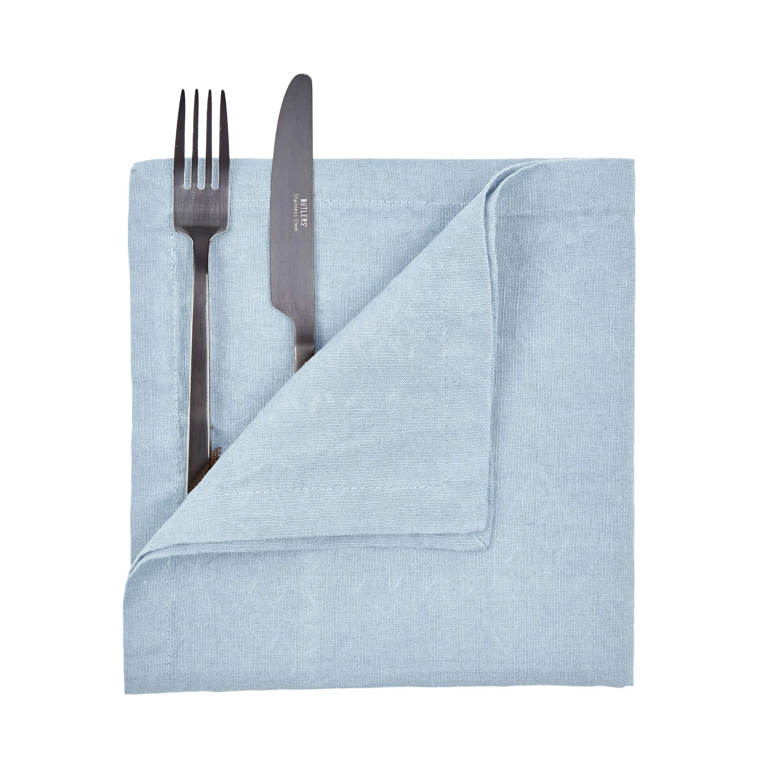 Serviette L 42 x B 42cm RIGA in Hellblau Serviette L 42 X B 42cm RIGA In Hellblau -Butlers Geschäft butlers serviette l 42 x b 42cm riga in hellblau