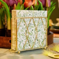 Serviettenhalter HOLD ME TIGHT In Gold -Butlers Geschäft butlers serviettenhalter hold me tight in gold 3