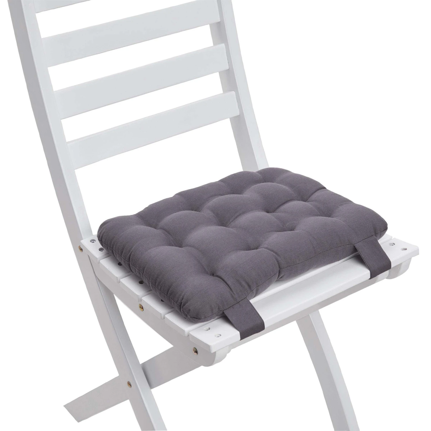 Sitzkissen mit Klettverschluss L 36 x B 25cm SOLID in Anthrazit Sitzkissen Mit Klettverschluss L 36 X B 25cm SOLID In Anthrazit -Butlers Geschäft butlers sitzkissen mit klettverschluss l 36 x b 25cm solid in anthrazit 1