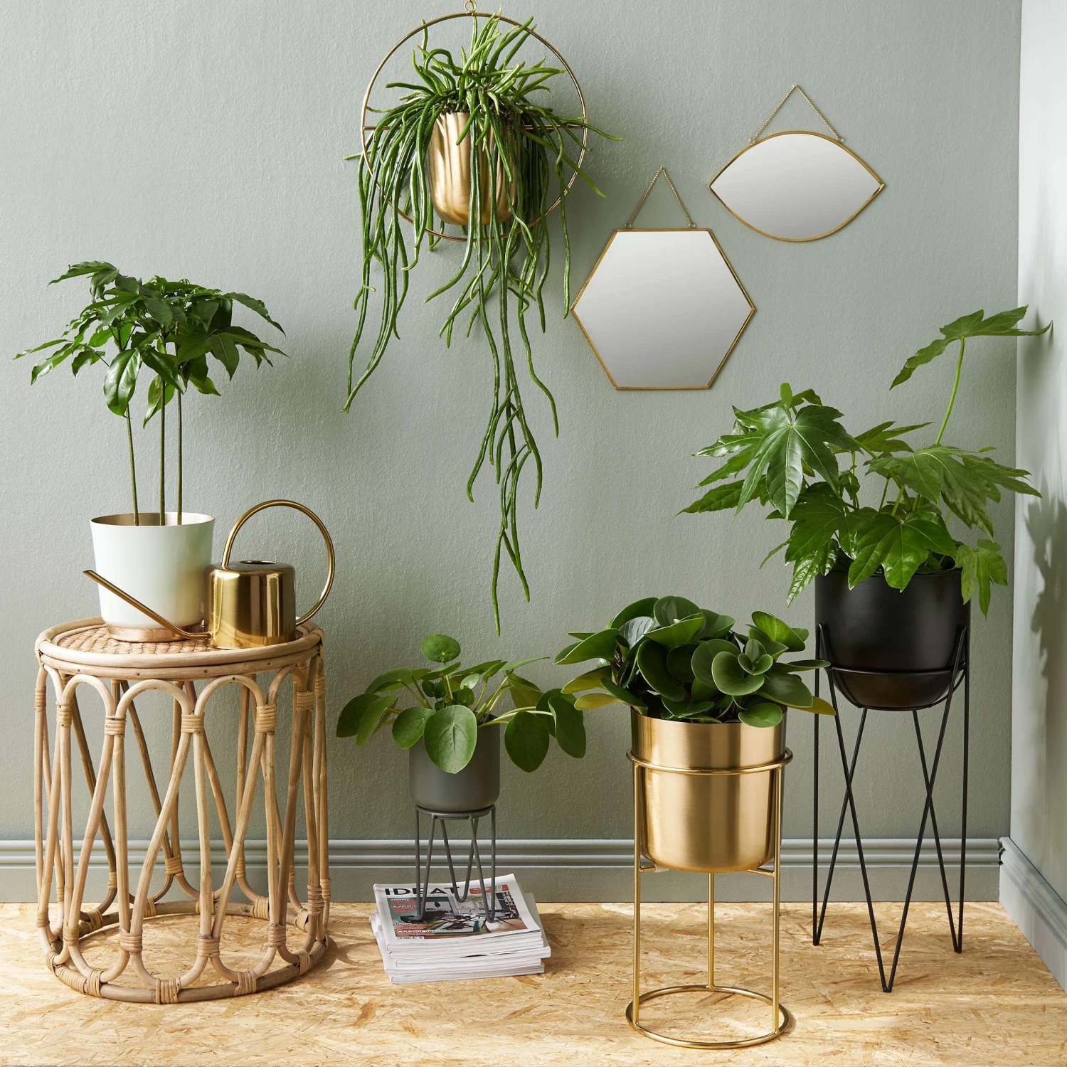 Spiegel Augenform L 27 x B 17cm CARAT in Gold Spiegel Augenform L 27 X B 17cm CARAT In Gold -Butlers Geschäft butlers spiegel augenform l 27 x b 17cm carat in gold 4