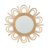 Spiegel Blumenförmig Ø52cm COTTAGE In Natur