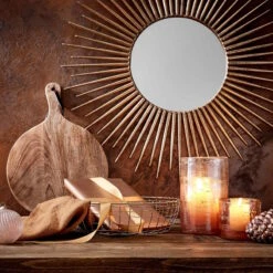 Spiegel Sonnenförmig Ø76cm DEL SOL In Gold -Butlers Geschäft butlers spiegel sonnenformig o76cm del sol in gold 5