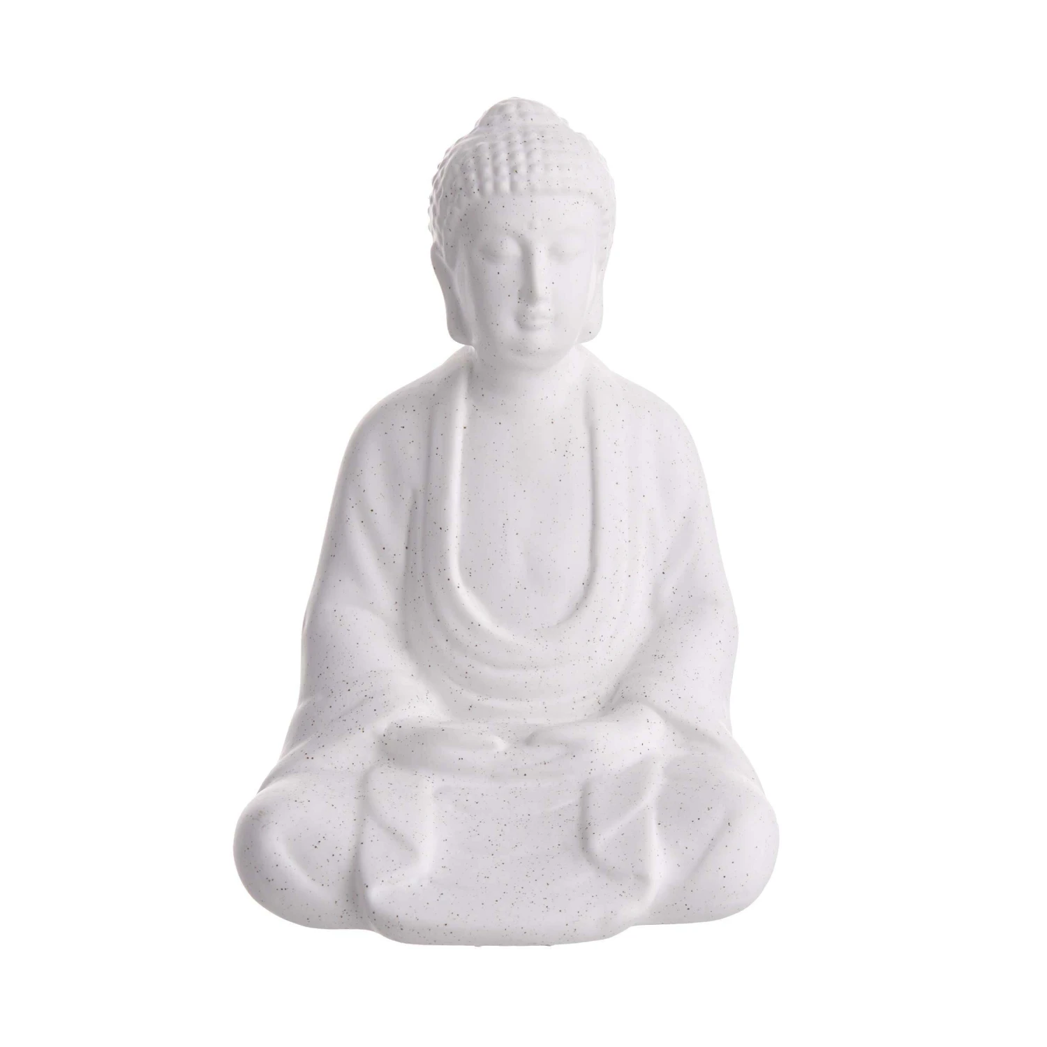 Statue Höhe 22cm BUDDHA in Weiß Statue Höhe 22cm BUDDHA In Weiß -Butlers Geschäft butlers statue hohe 22cm buddha in weiss