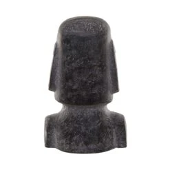 Statue Höhe 46cm MOAI In Grau -Butlers Geschäft butlers statue hohe 46cm moai in grau 4