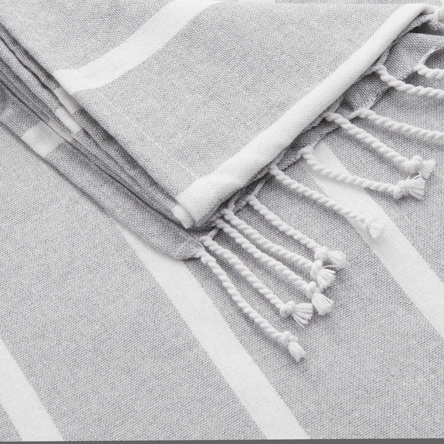 Strandtuch L 200 x B 180cm SURFSIDE in Hellgrau Strandtuch L 200 X B 180cm SURFSIDE In Hellgrau -Butlers Geschäft butlers strandtuch l 200 x b 180cm surfside in hellgrau 4