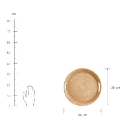 Tablett L 35 X B 6cm RONDA In Natur 4 Tablett L 35 X B 6cm RONDA In Natur -Butlers Geschäft butlers tablett l 35 x b 6cm ronda in natur 2