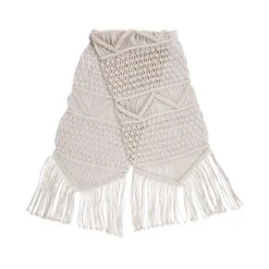 Tischläufer L 180 X B 35cm MACRAMÉ In Creme -Butlers Geschäft butlers tischlaufer l 180 x b 35cm macrame in creme 4