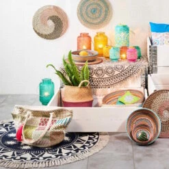 Tischset Ø 37 Cm RONDA In Bunt -Butlers Geschäft butlers tischset o 37 cm ronda in bunt 2