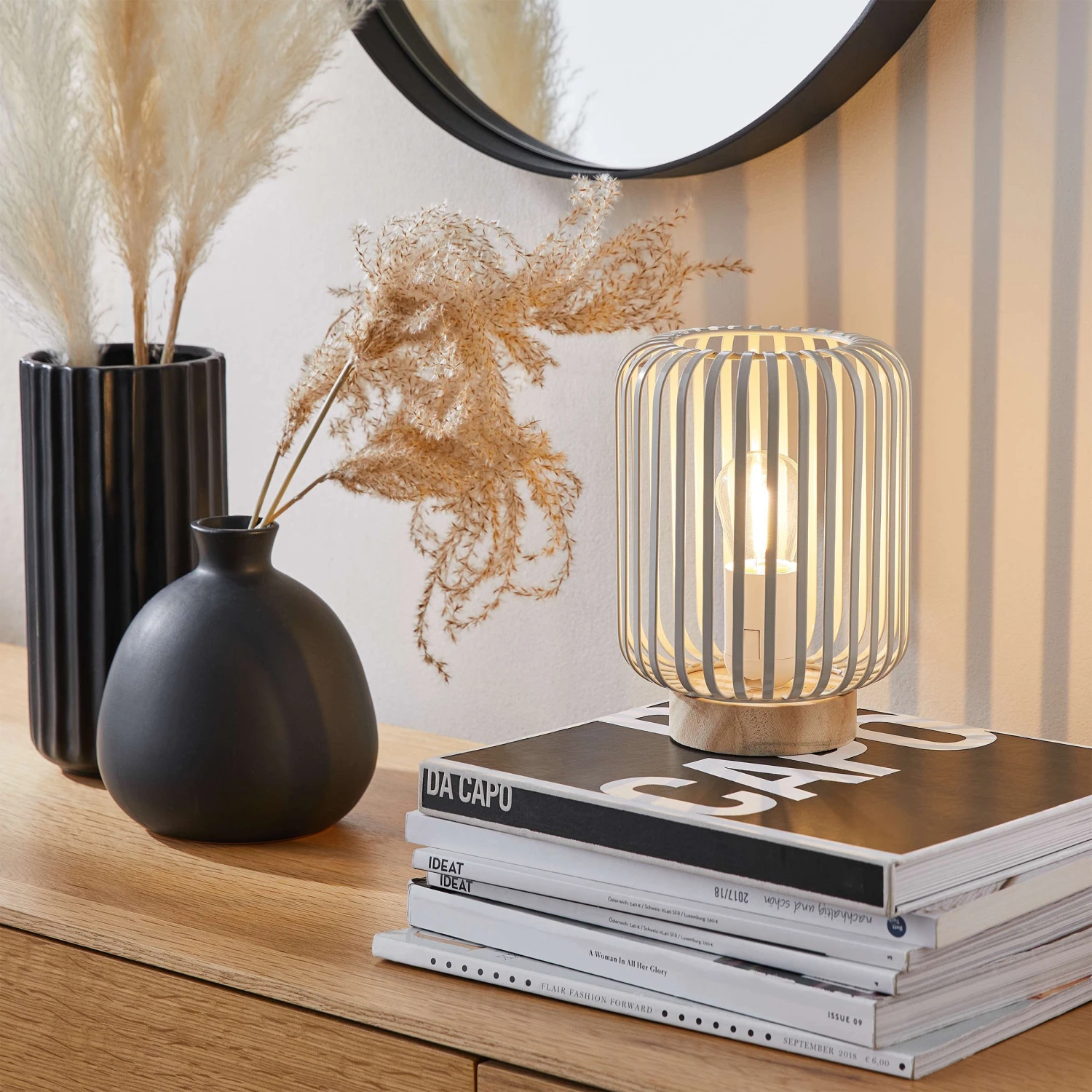 Vase Höhe 23cm LIV in Schwarz Vase Höhe 23cm LIV In Schwarz -Butlers Geschäft butlers vase hohe 23cm liv in schwarz 3