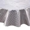 Wachstischdecke Punkte Ø 140 Cm WATERPROOF In Grau 1 Wachstischdecke Punkte Ø 140 Cm WATERPROOF In Grau -Butlers Geschäft butlers wachstischdecke punkte o 140 cm waterproof in grau
